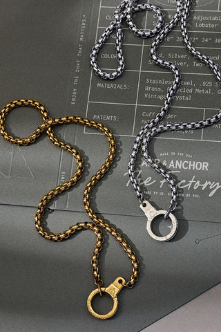 The Endgame Chain Cuff Keeper Necklace