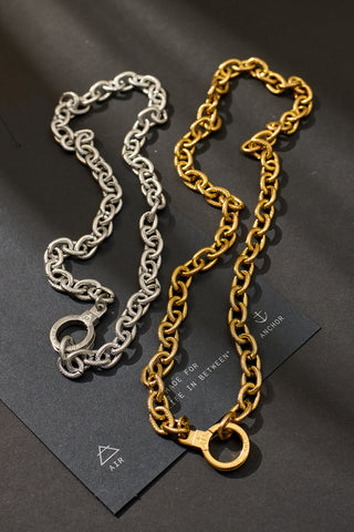 Hope Chain Cuff Keeper Necklace