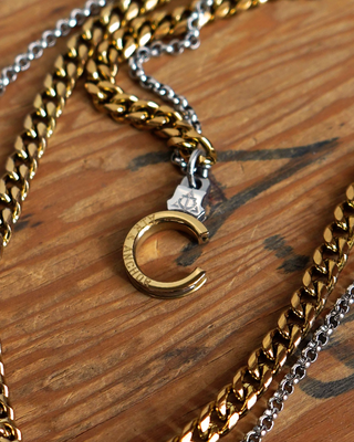 Double Standard Cuff Keeper Necklace