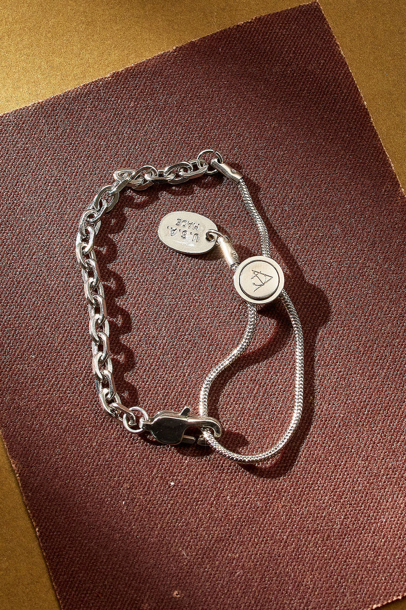 linked up close adjustable chain bracelet