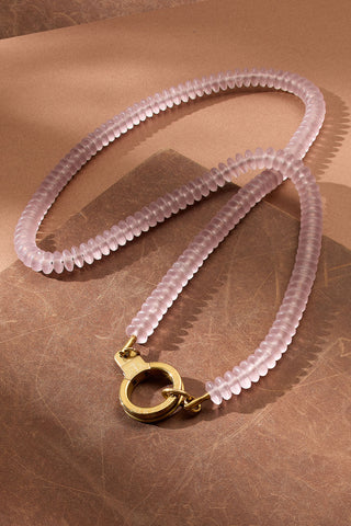 all in a row beaded necklace with cuff keeper