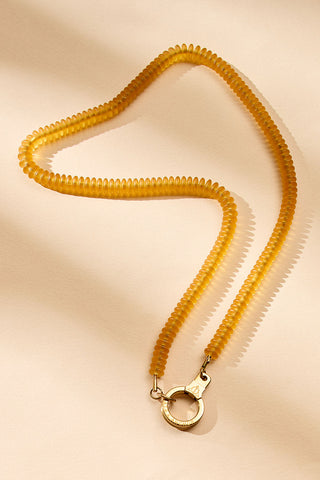 all in a row beaded necklace with cuff keeper