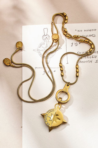 right here, right now necklace set