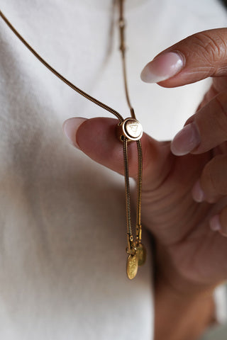 holding it all together chain adjustable necklace