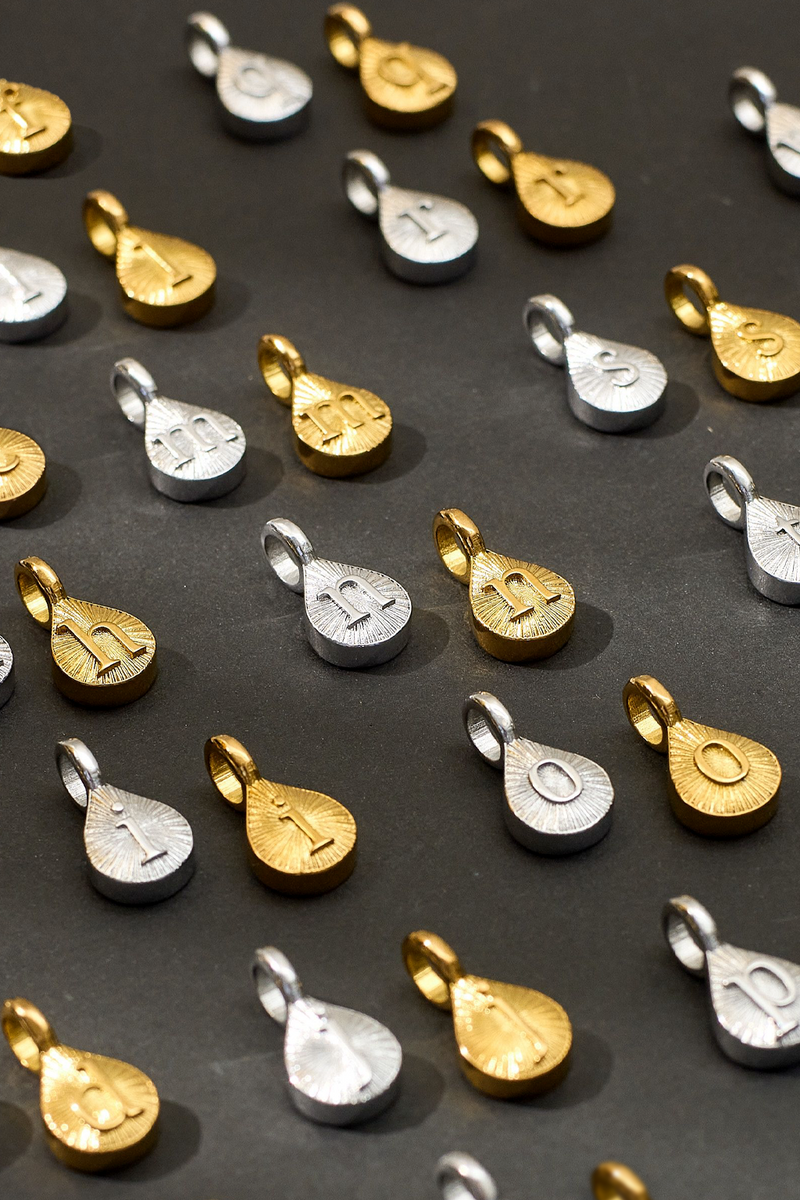 Put it In Writing Alphabet Charm