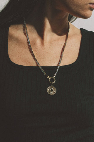 free play tennis necklace with cuff keeper