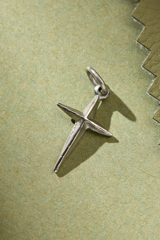 Hold Steady Cross Charm