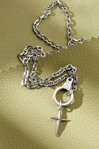 Hold Steady Cross Charm