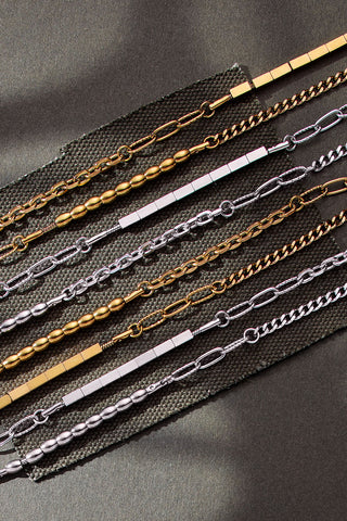 Piece by Piece Necklace with Cuff Keeper