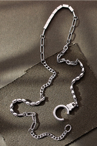 Piece by Piece Necklace with Cuff Keeper