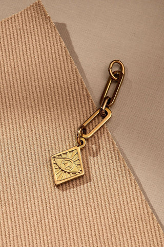 Don't Blink Mini Evil Eye Pendant