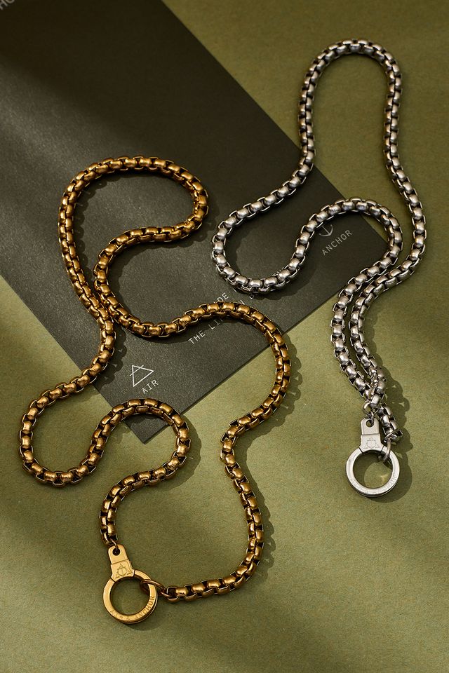 Journey Chain Cuff Keeper Necklace