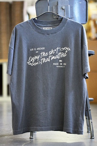 Enjoy the Sh*t that Matters Staple Tee