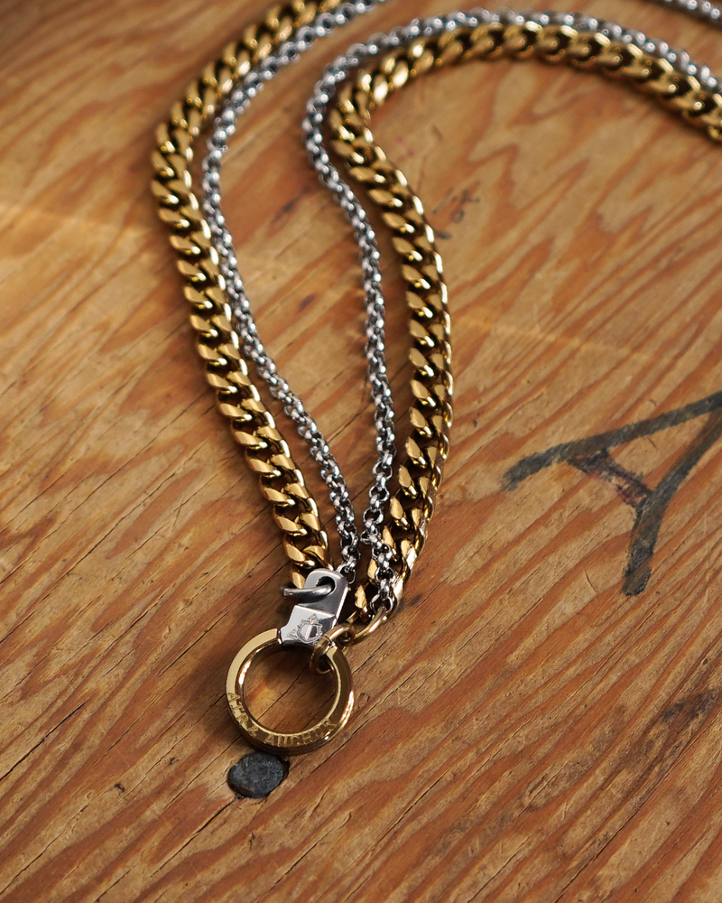 Double Standard Cuff Keeper Necklace