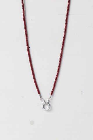 repeat after me beaded necklace