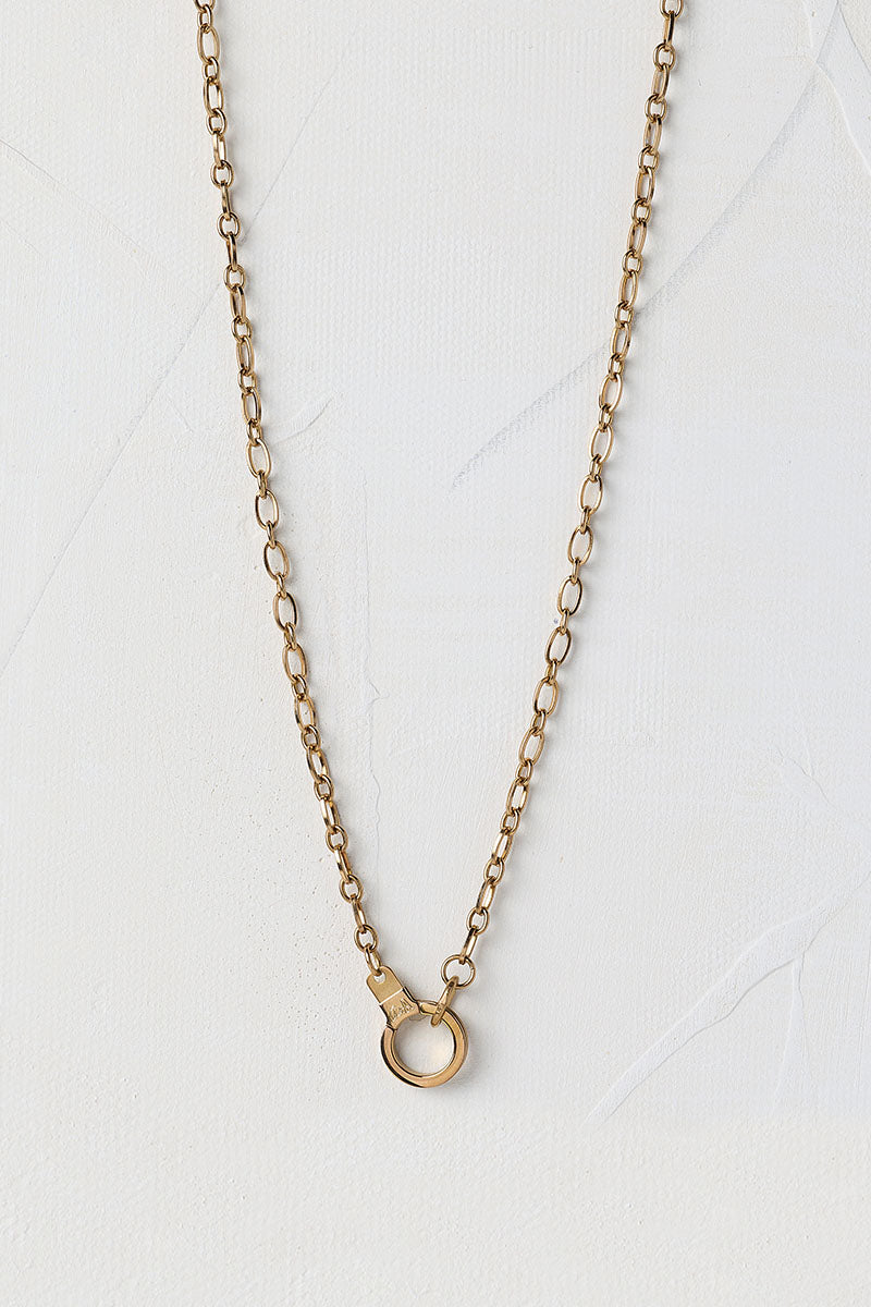 no. 104 bedford chain cuff keeper necklace