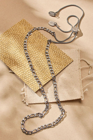 between here & gone chain adjustable necklace