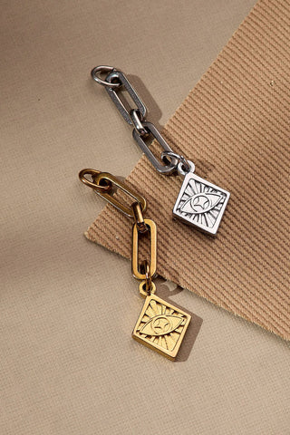 Don't Blink Mini Evil Eye Pendant