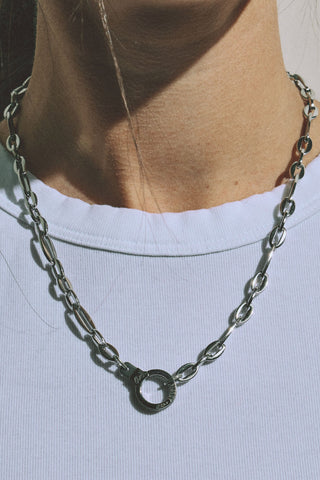 no. 406 bartlett chain cuff keeper necklace