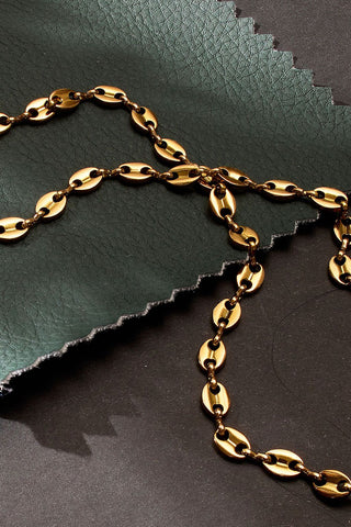 this little piggy chain adjustable necklace