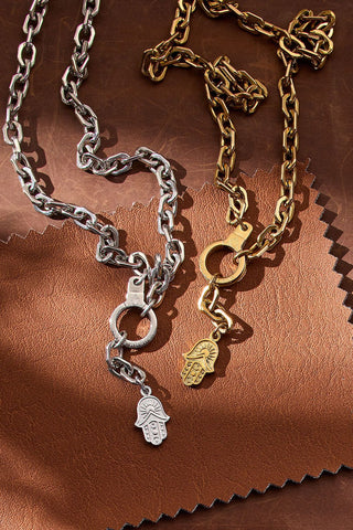 Raise Your Hamsa Mini Pendant