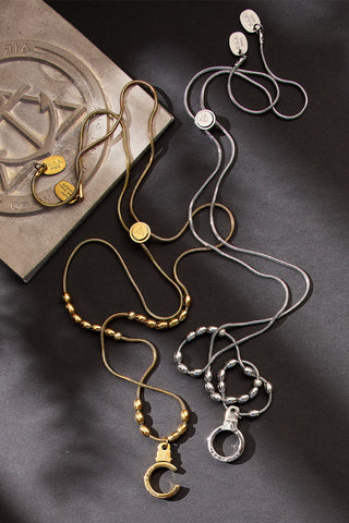 all strung up adjustable cuff keeper necklace