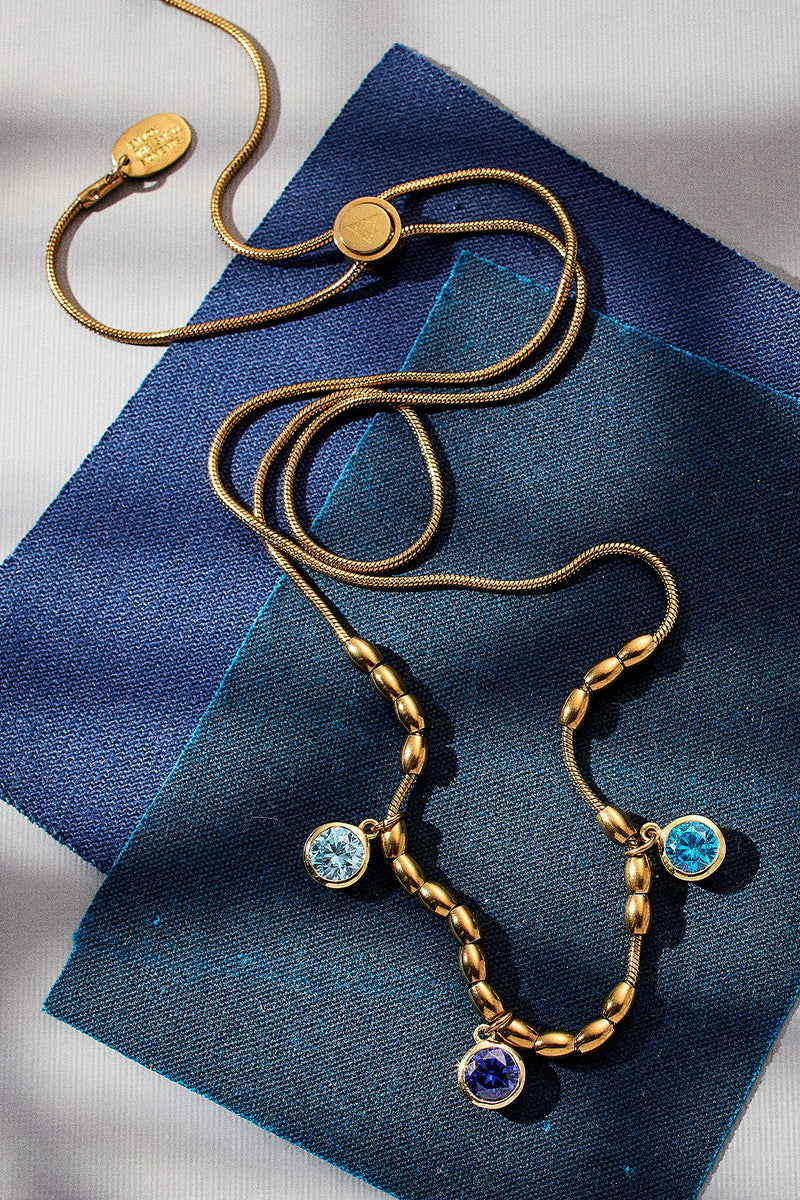 how it always goes adjustable necklace