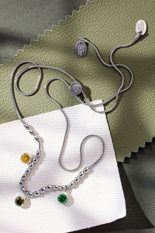 how it always goes adjustable necklace