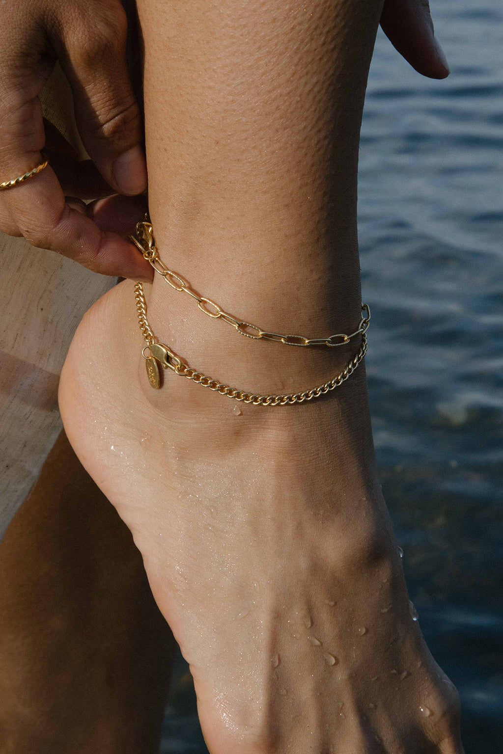 Stainless Steel Hit the Curb Anklet – Air & Anchor
