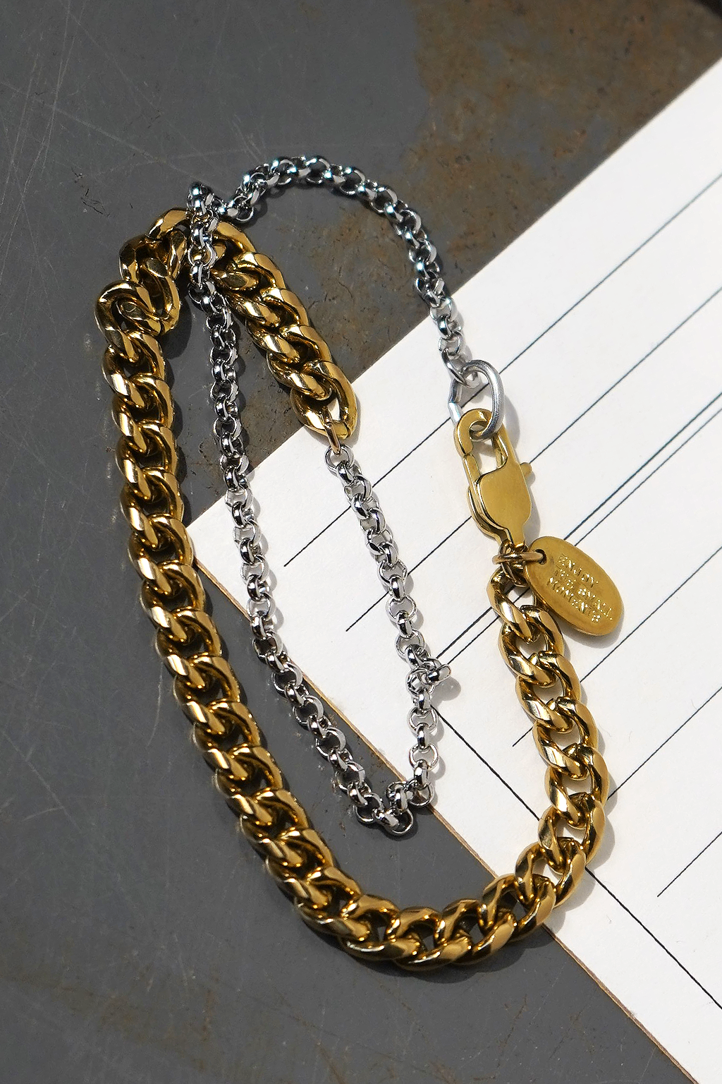 Double Standard Wrap Chain Bracelet – Air & Anchor