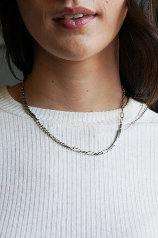 Piece by Piece Necklace with Cuff Keeper