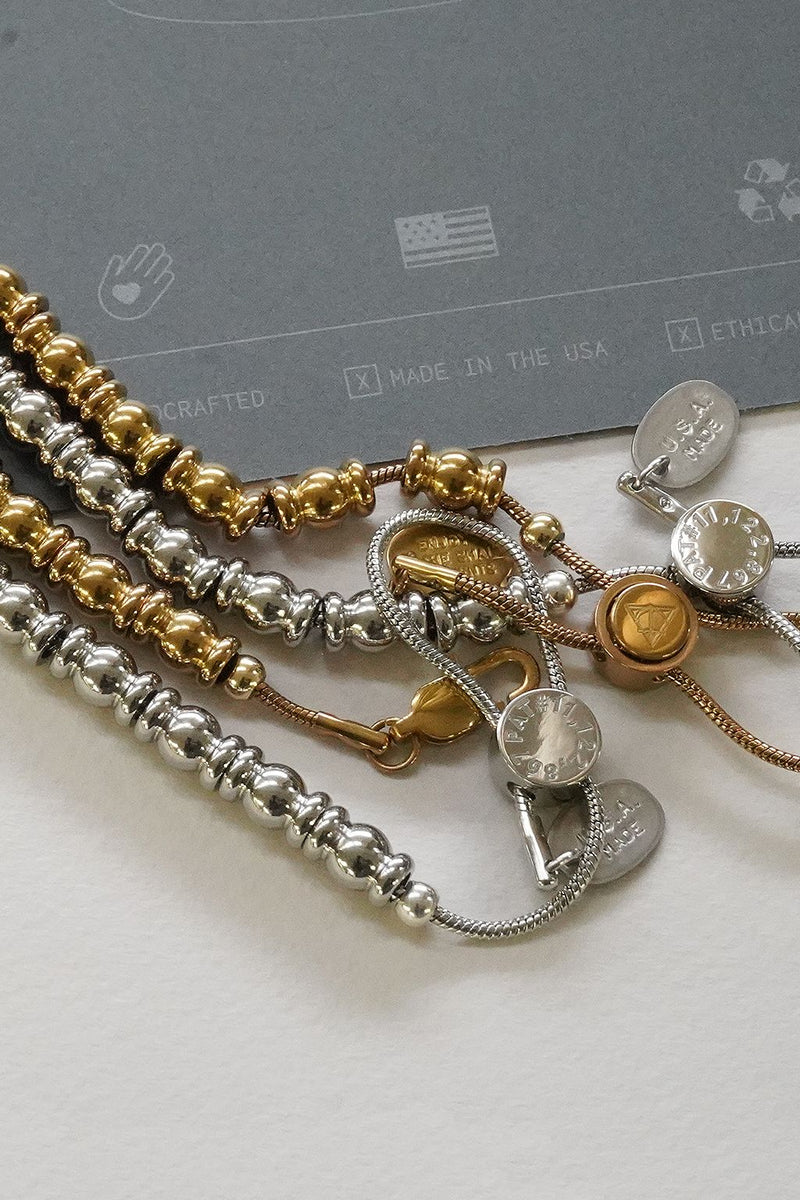 string me along adjustable bracelet