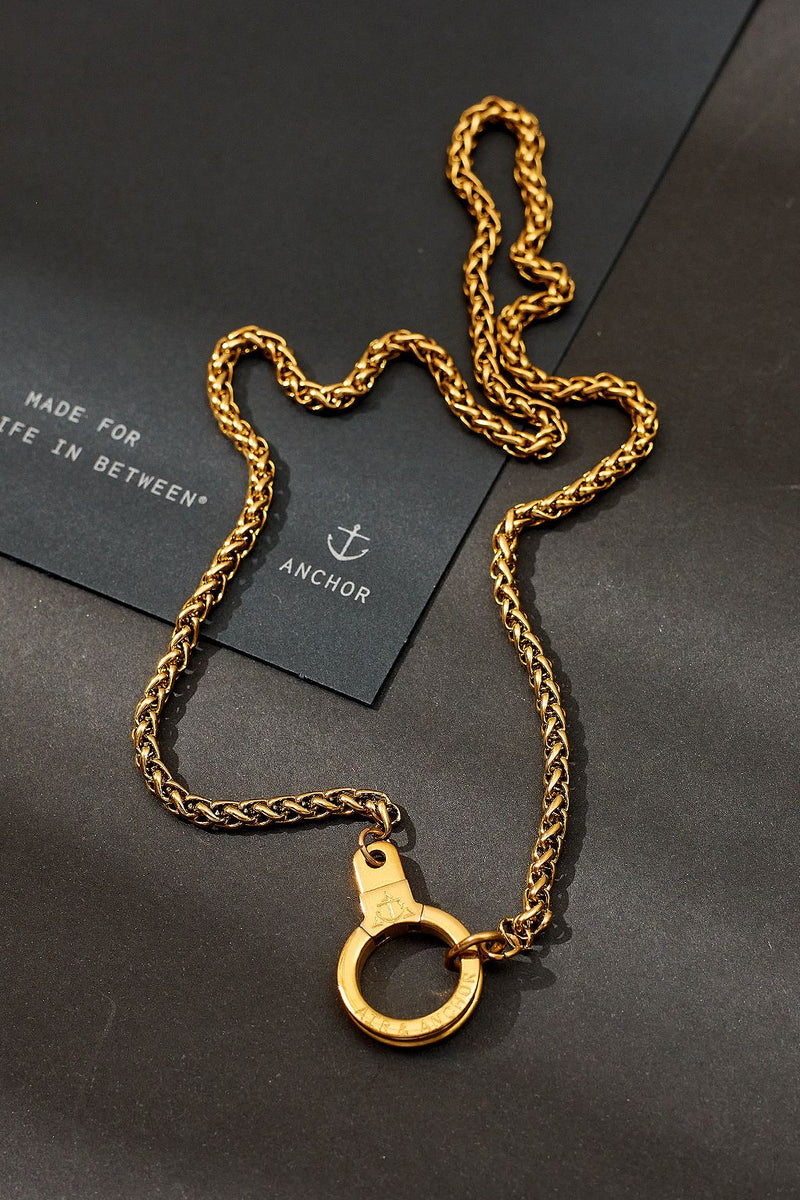 Good Things Are Coming Chain Cuff Keeper Necklace