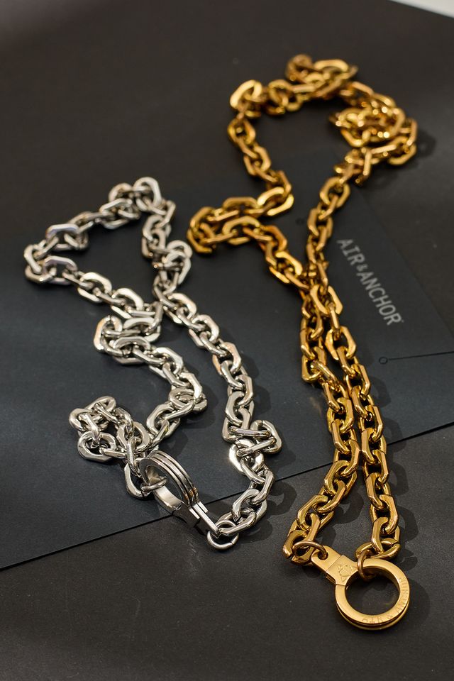 All Linked Up Cuff Keeper Necklace