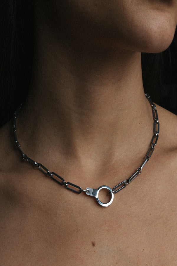 The Stainless Steel Wanderer Necklace with Double Cuff Keepers – Air &  Anchor