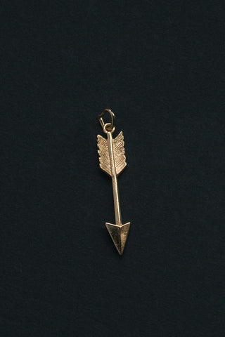14kt gold pointed arrow vintage jewelry