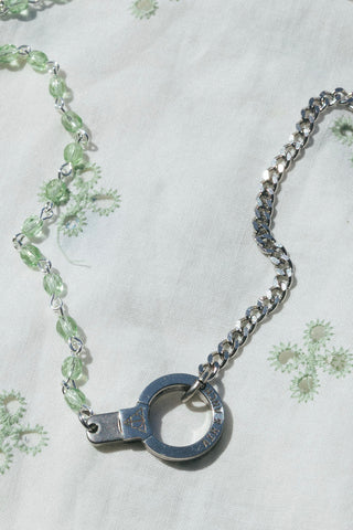 The Grass Is Always Greener Necklace with Cuff Keeper