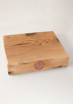 Chestnut AIR AND ANCHOR Serving Board, 12" x 11"  with Handles
