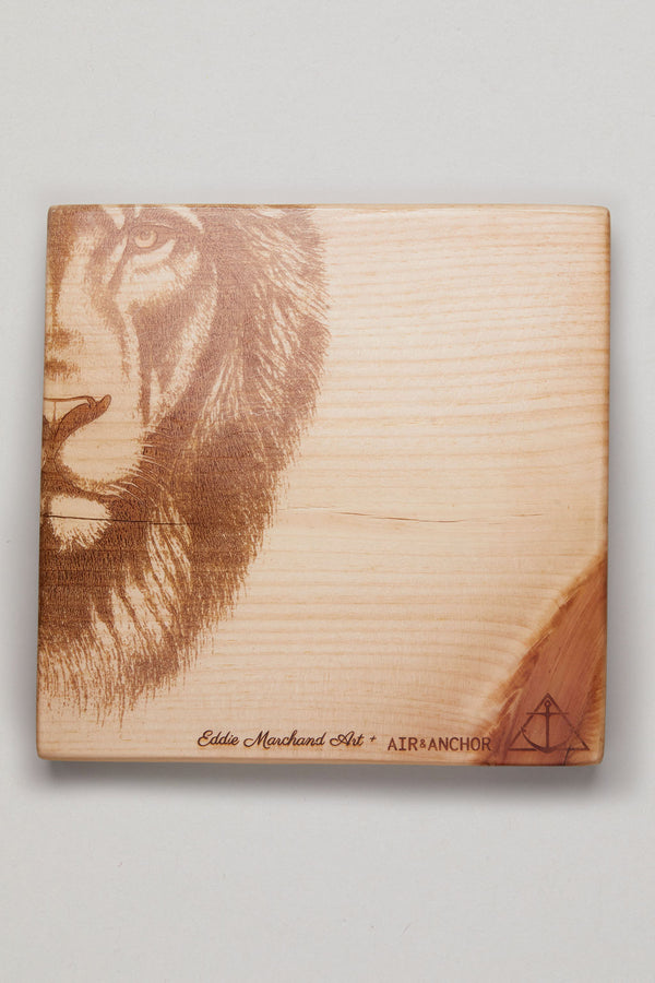 One and Done Lion Serving Board