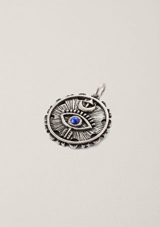vintage silver eye of truth for men and women
